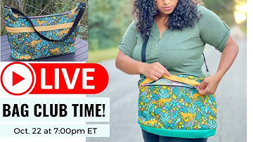BAG CLUB LIVE LAUNCH with Crafty Gemini!