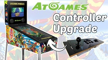 Arcade Control Panel For Legends Pinball - Review and Installation
