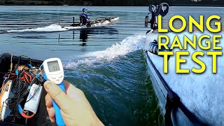 Monster E-KAYAK! Long Range Test!