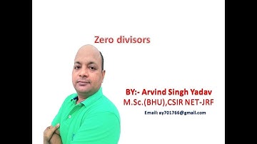 Zero divisors, ring theory