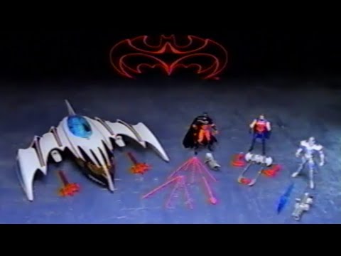 1997 Batman & Robin Mr. Freeze, Heat Scan Batman, Razor Skate