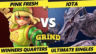 The Grind 146 Winners Quarters - Pink Fresh (Min Min) Vs. Iota (Ridley) Smash Ultimate - SSBU