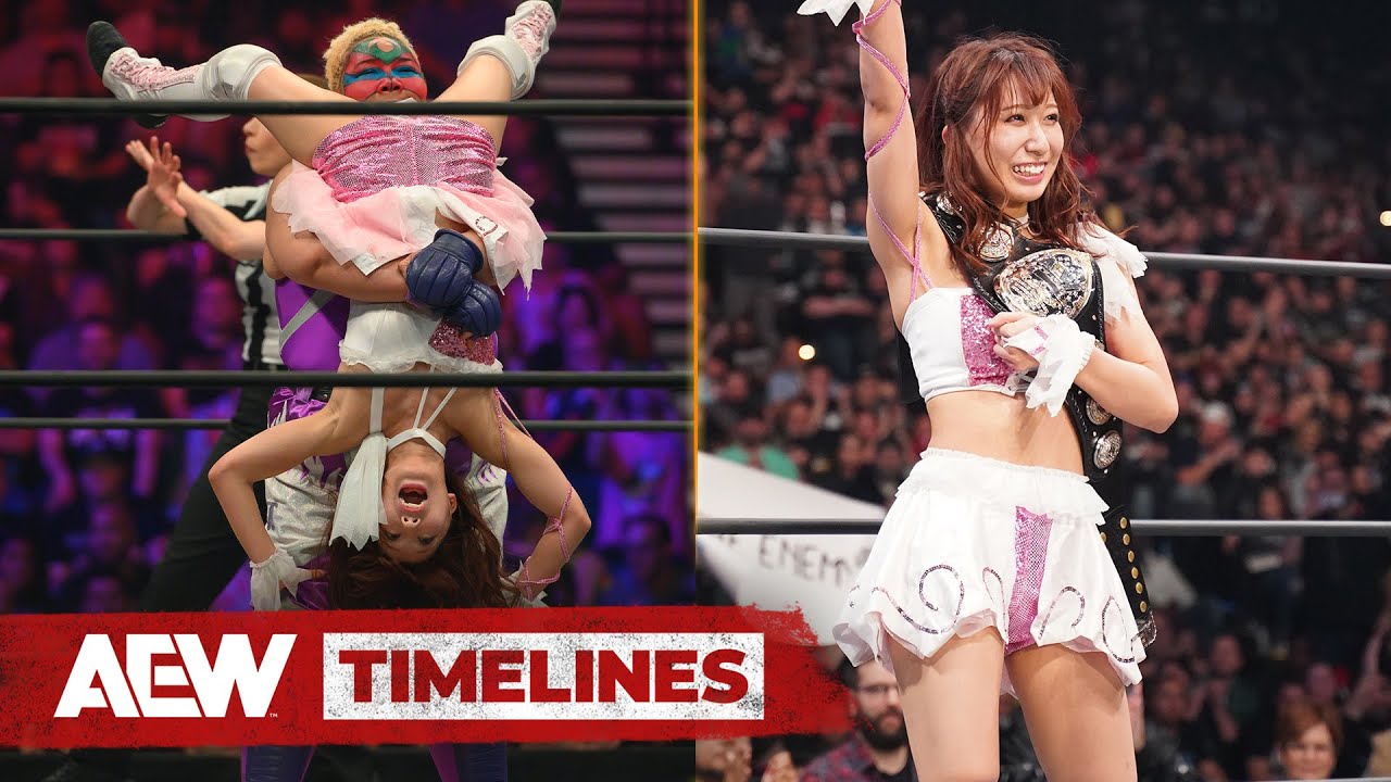 RIHO's HISTORIC 2019! | AEW Timelines