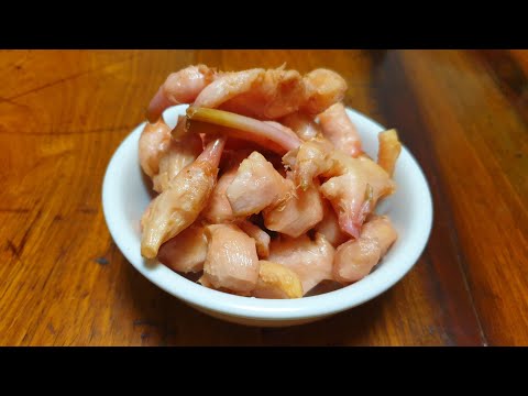 វិធីធ្វើខ្ញីភ្លើងជ្រក់ How to make ginger pickle