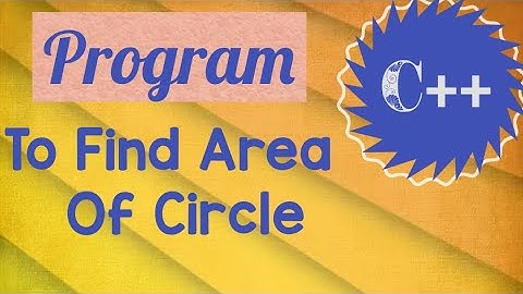 Program To Find Area Of Circle In C++//Area of circle//C++ Tutorials//C++ For Begginers// Learn IT