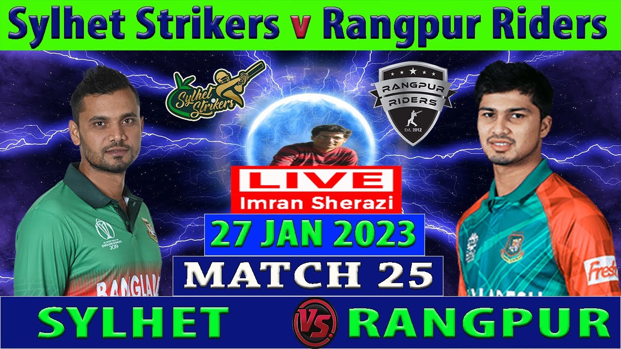 BPL Live Streaming in India: Watch Rangpur Riders vs Sylhet
