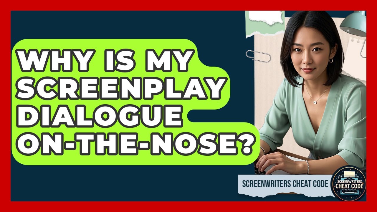 Why Is My Screenplay Dialogue On-the-Nose? - Screenwriter's Cheat Code