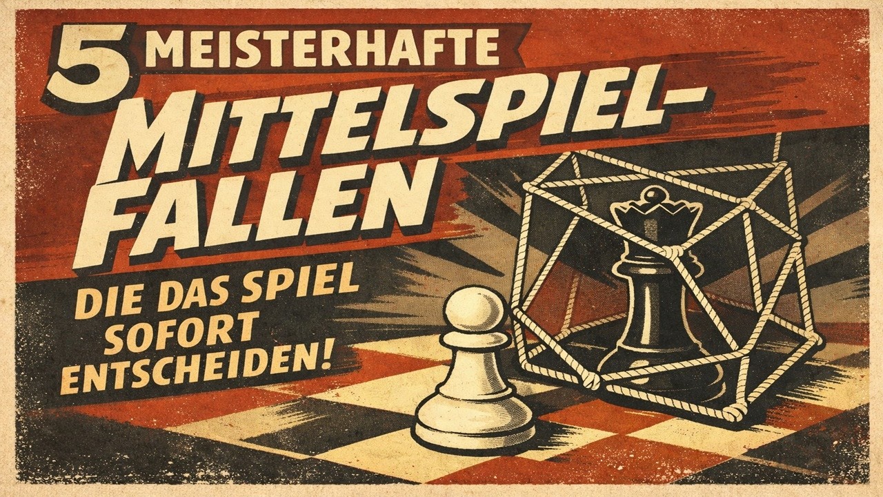 Die 5 besten Schacheröffnungsfallen, die du kennen MUSST (Mittelspiel)