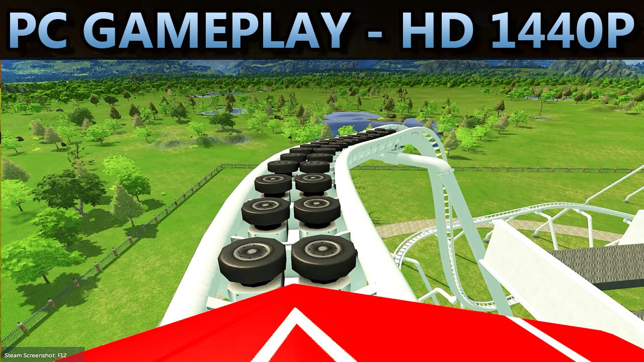 Roller Coaster Tycoon World - First Look 4K 