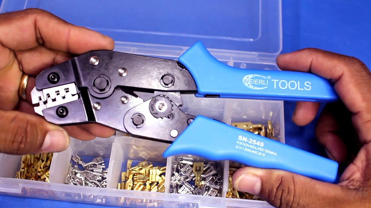 O MELHOR ALICATE DE CRIMPAR TERMINAIS