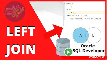 ORACLE SQL TUTORIAL: LEFT JOIN IN SQL DEVELOPER