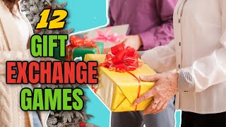 12 Christmas GIFT EXCHANGE Games (Some YOU