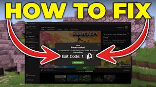How To Fix Minecraft Exit Code 1