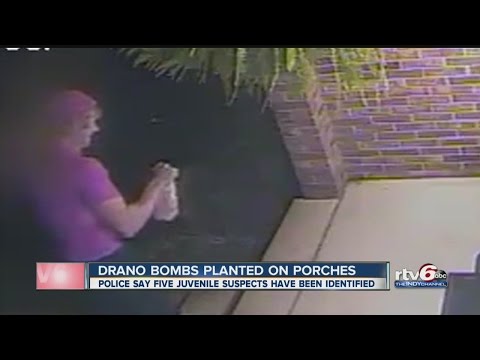 Drano bombs planted on Pendleton porches