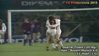 1972-1973 European Cup: AFC Ajax All Goals (Road to Victory)