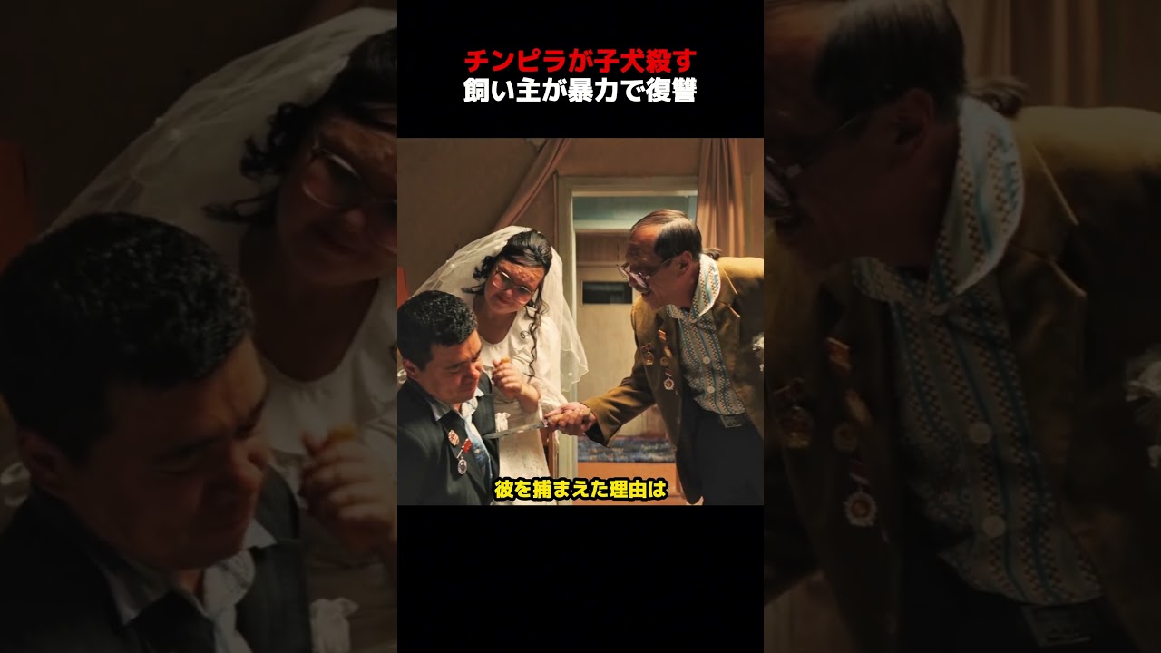 チンピラが男の愛犬を殺し、その代償として壮絶な報復を受ける！#shorts #映画 #映画解説