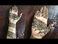 STYLISH CROSS LINE MEHNDI TUTORIAL | FRONT HAND MEHNDI DESIGN