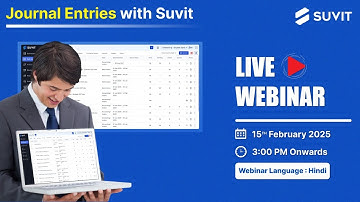 Journal with Stock Item Entries through Suvit