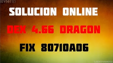 DEX 4.66 DRAGON SOLUCION ONLINE FIX 80710A06 ONLINE