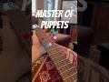 Master Of Puppets Metallica Guitar Lesson Tutorial mp3