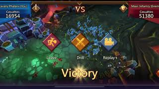 LORDS MOBILE | ARMY LINEUP STRATEGY | INFANTRY PHALANX | MIGHTYTHORNES