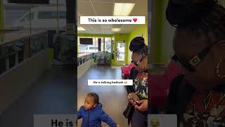 Little Handsome Kid Stole My Heart ❤️ Watch till the end 😍#shorts #apple #iphone #ios #fyp #foryou