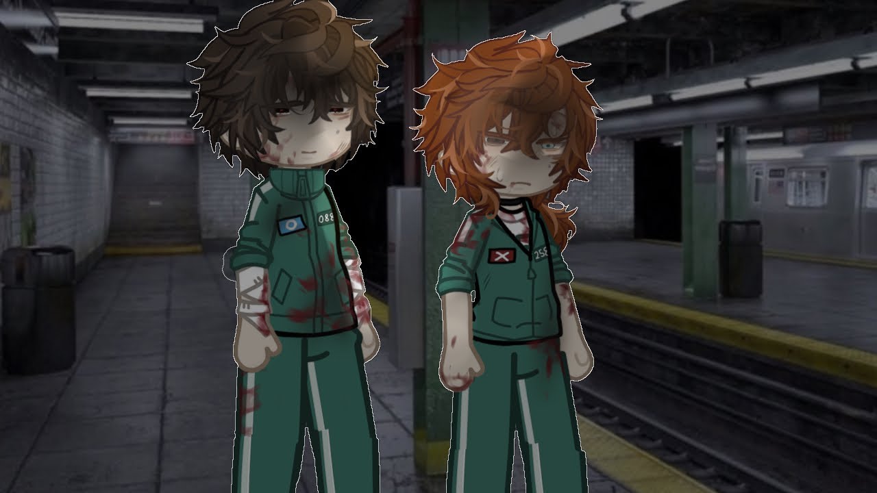 Mingle… // Trend // Gl2 // Ft. Dazai and Chuuya (Squid Game) TW: Blood //Bsd×SquidGame AU