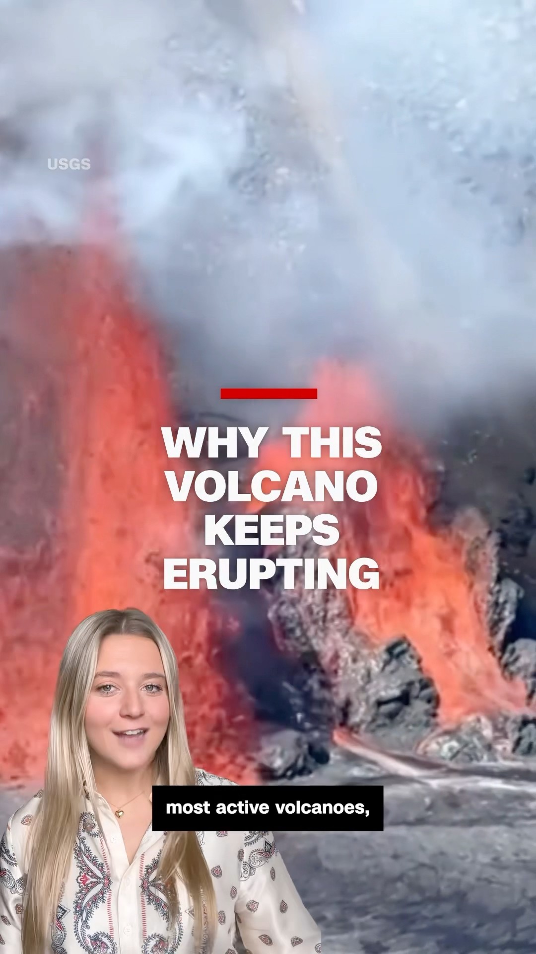 Why this volcano keeps erupting