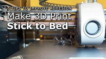 3D Print Not Sticking? 5 Effective Tips to Improve Bed Adhesion K1C K1 MAX #3dprinting #creality