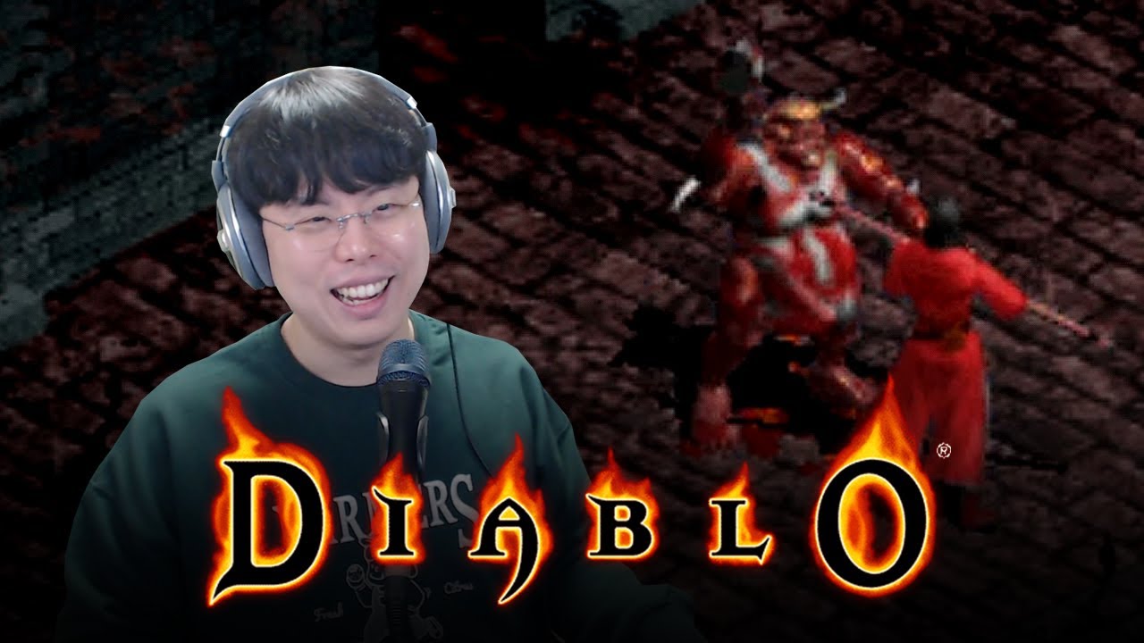 [디아블로1] 25년 전에 만든 세기의 명작! 디아블로 켠김에 왕까지😈 (※시간순삭) (Diablo)