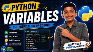 Variables in Python Explained with Examples Python Course 2026