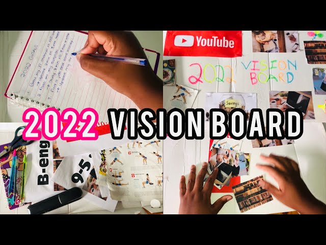 Vision Board Kit: How To Finish 2022 With a Boom! - Just Brennon Blog