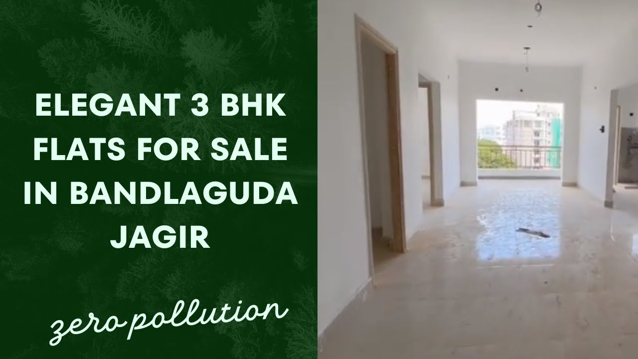 3BHK Flats For Sale in Bandlaguda Suncity Hyderabad YouTube