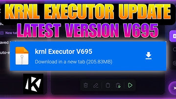 Roblox KRNL Executor Mobile New Update V695 - KRNL Atualizado | KRNL v2.695 (iOS & Android)