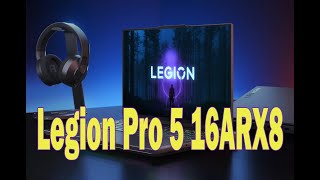 Обзор ноутбука Lenovo Legion Pro 5 16ARX8