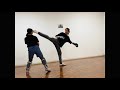 Eduardo Wu 截拳道實戰 Jeet Kune Do combo on sparring