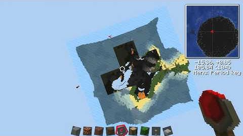 Minecraft tekkit Exploding world with Nuke ( CPU BURNS LAPTOP!!!)