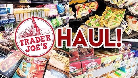 TRADER JOES HAUL + SHOP WITH ME 🛒 NEW ITEMS AND OLD FAVORITES!