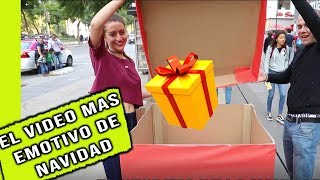 El mejor regalo de navidad // Experimento social mensajeros urbanos