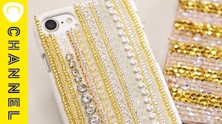 上品な可愛さ♡ビーズスマホケース