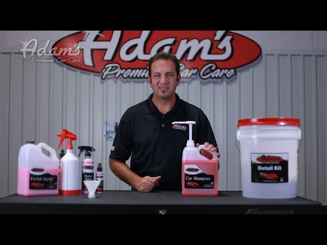 Adam's Car Shampoo (Gallon)