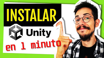 Cómo DESCARGAR e instalar UNITY 2023 en 1 minuto!