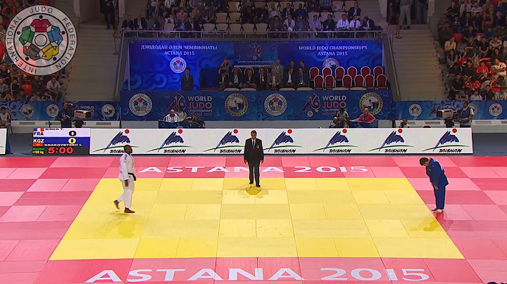 Championnats du Monde de Judo 2015 - Récap Teddy RINER (32e-16e-8e)