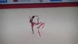 Averina Dina (RUS)  ribbon  Qual  Grand Prix Moscow 2018