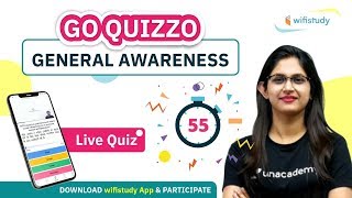 5:00 PM - SSC, Railway & All Exams 2020 Live Quiz | GA by Sushmita Maam | GA Quiz (Day 55)