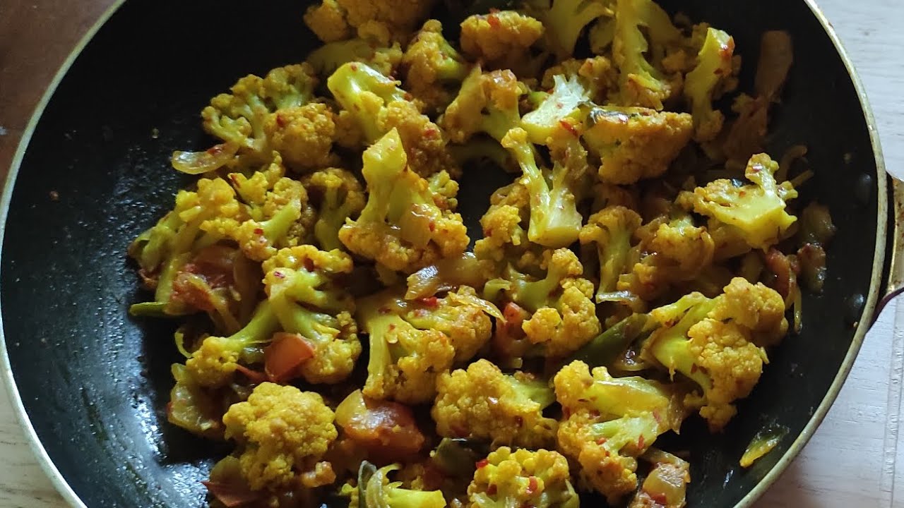 ගෝවා මල් කරිය හැදුවෙ මෙහෙමයි | How to make cauliflower curry 🤤👌 #mealsbyrandi #foodvlog #srilanka 