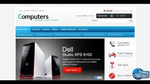 Download Computers Store PrestaShop Theme by  Mercury TM