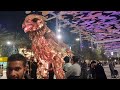 World Expo Water Features, Al Wasl Plaza Dome LED Light Show +Mascot Parade
