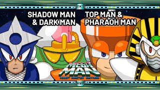 Robot Master Mayhem Day 3 Shadow Man Dark Man vs Top Man Pharaoh Man