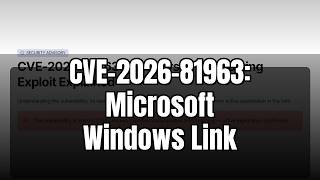 CVE-2026-81963: Microsoft Windows Link Following Vulnerability